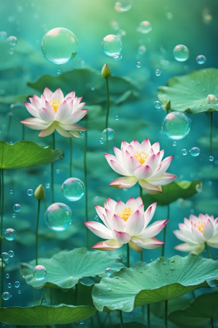 32194-551836851-_lora_hehua_0.9_,hv,no humans,flower,lily pad,blurry,leaf,lotus,underwater,scenery,bubble,depth of field,plant,still lifekground.png